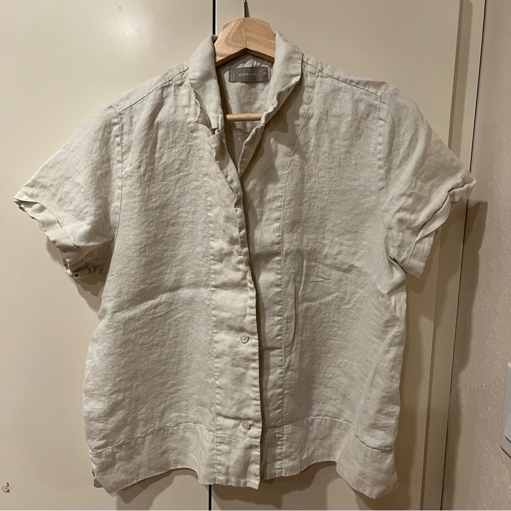 Everlane Linen Button Up